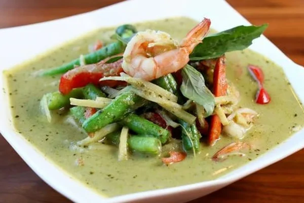 (A) Salmon Curry