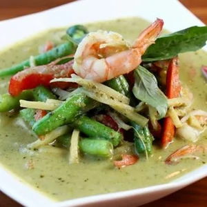 (A) Salmon Curry