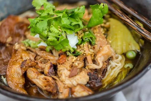 Pork Leg Stew Noodle Soup