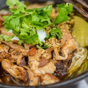 Pork Leg Stew Noodle Soup